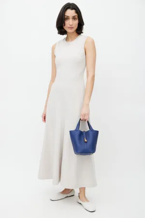 2022 Bleu Saphir Picotin Lock 18 Bag