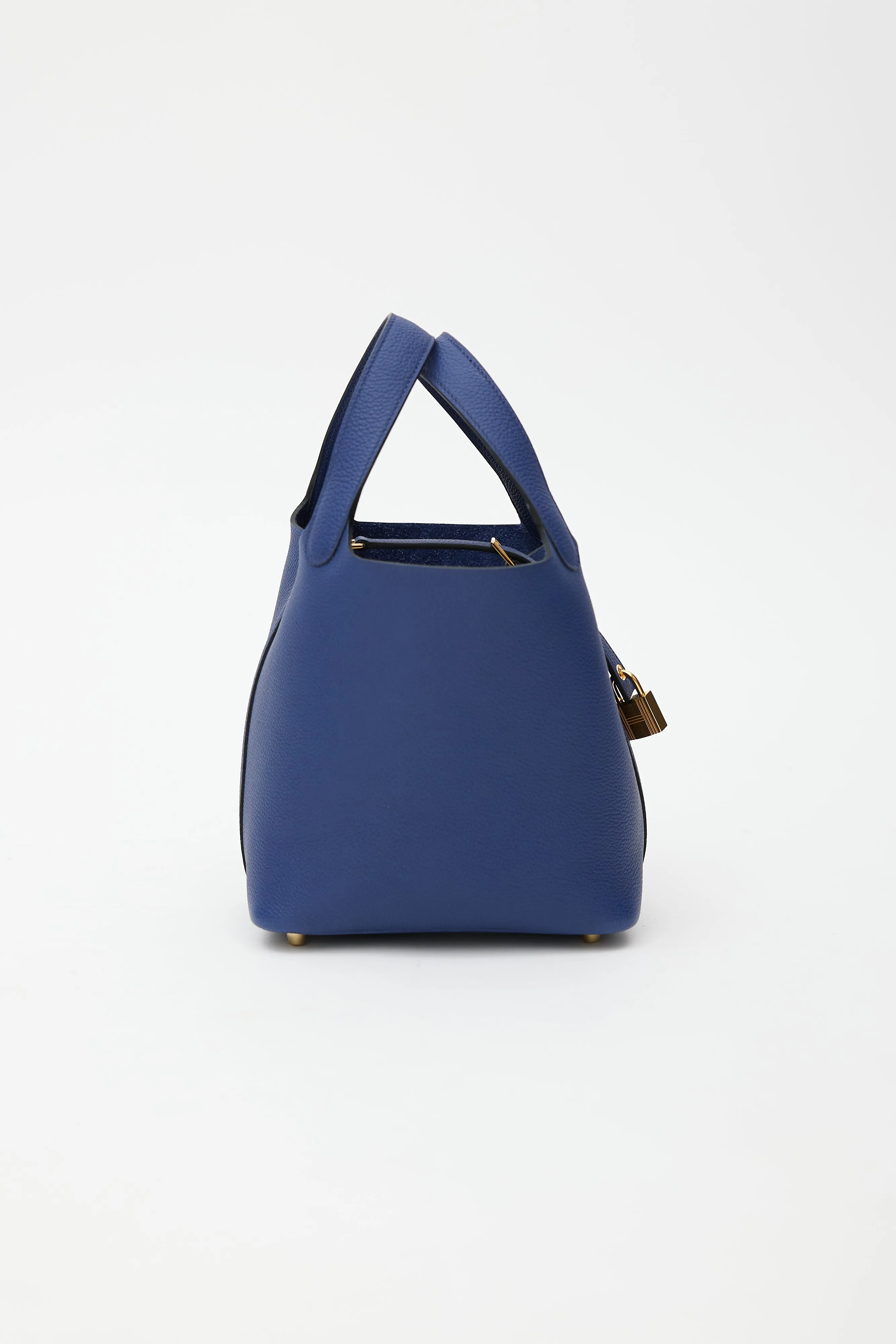 2022 Bleu Saphir Picotin Lock 18 Bag
