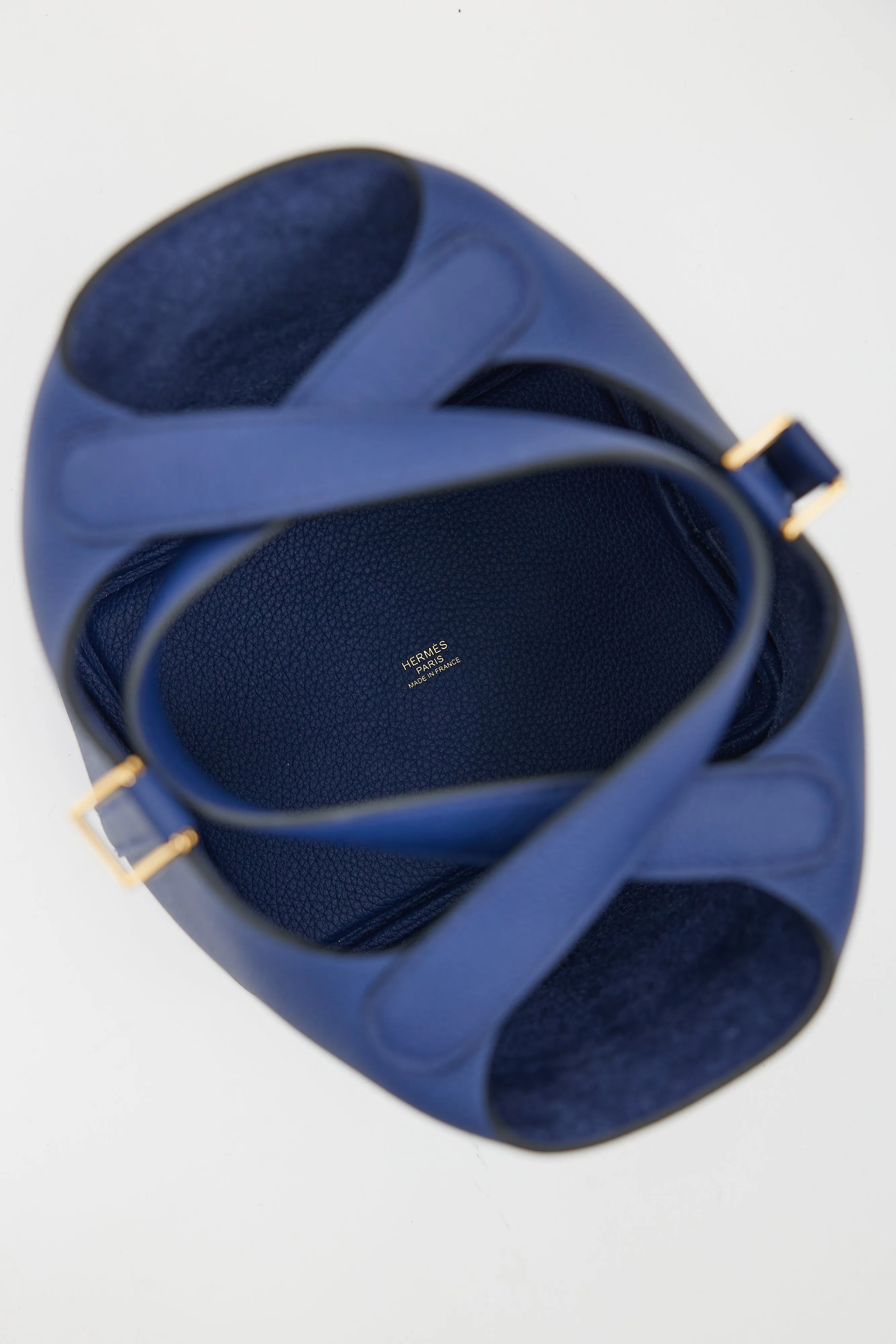 2022 Bleu Saphir Picotin Lock 18 Bag