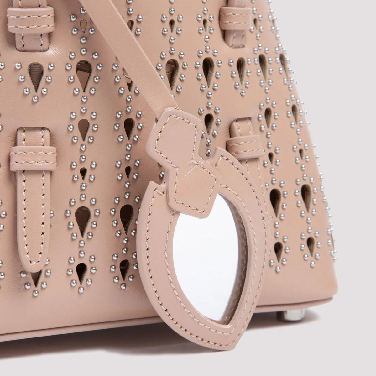 Alaïa Laser-Cut Small Top Handle Bag