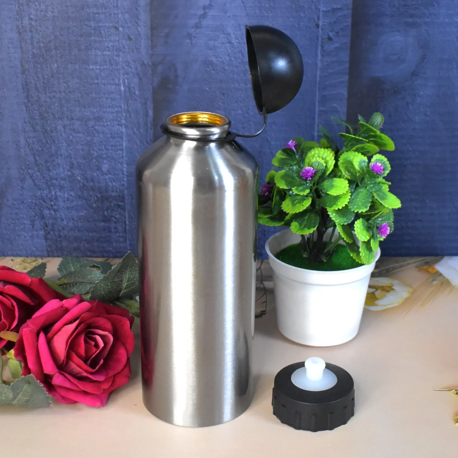 Aluminium Sports Water Bottle for Gym (500ml Capacity)