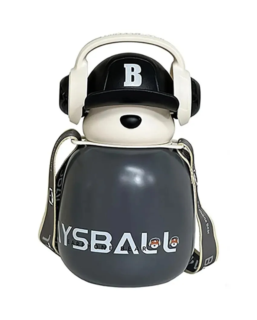 Baseball Bear Kids Stainless Steel Water Bottle | 460 ml