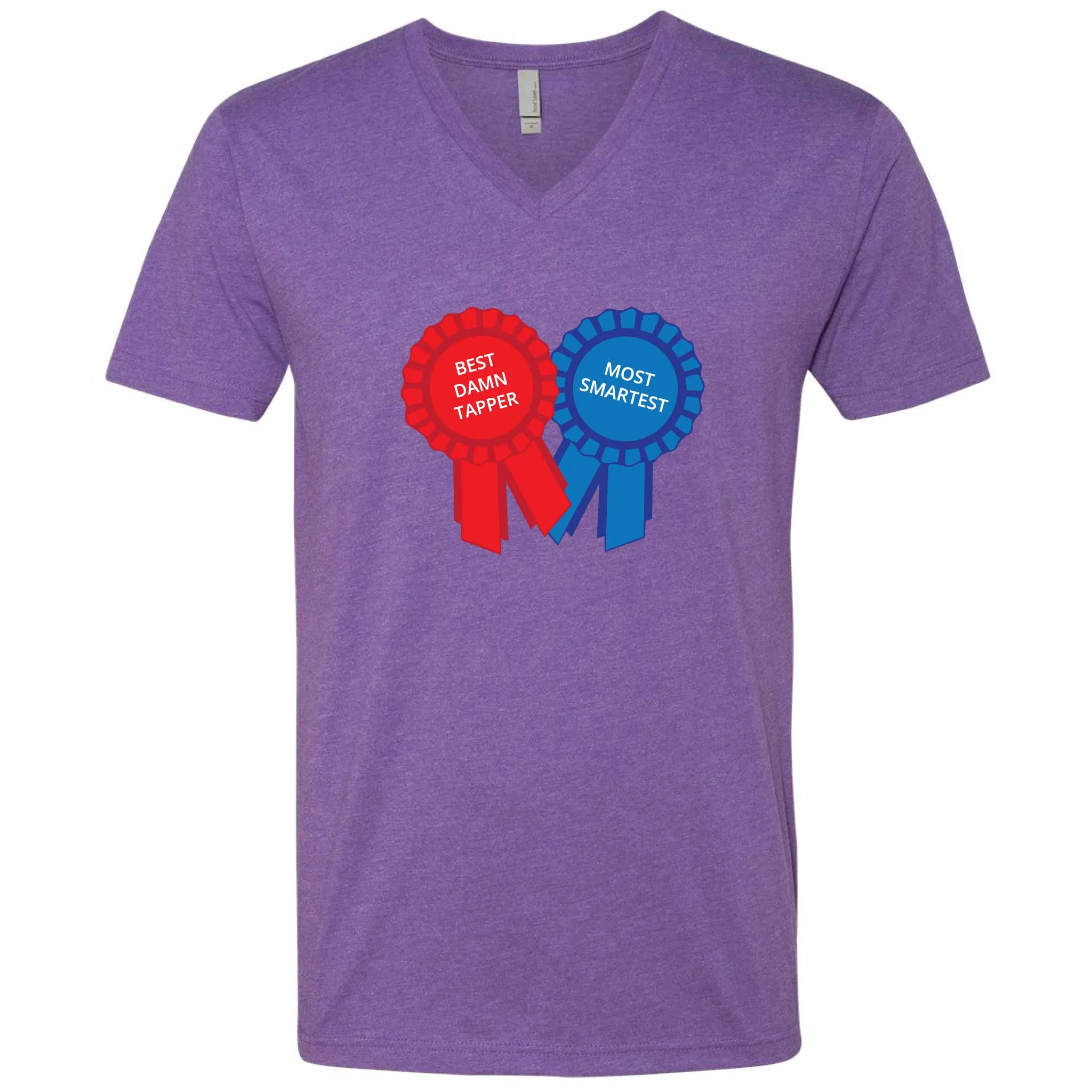 Best Damn Tapper, Most Smartest DDG Minnesota V-Neck T-Shirt