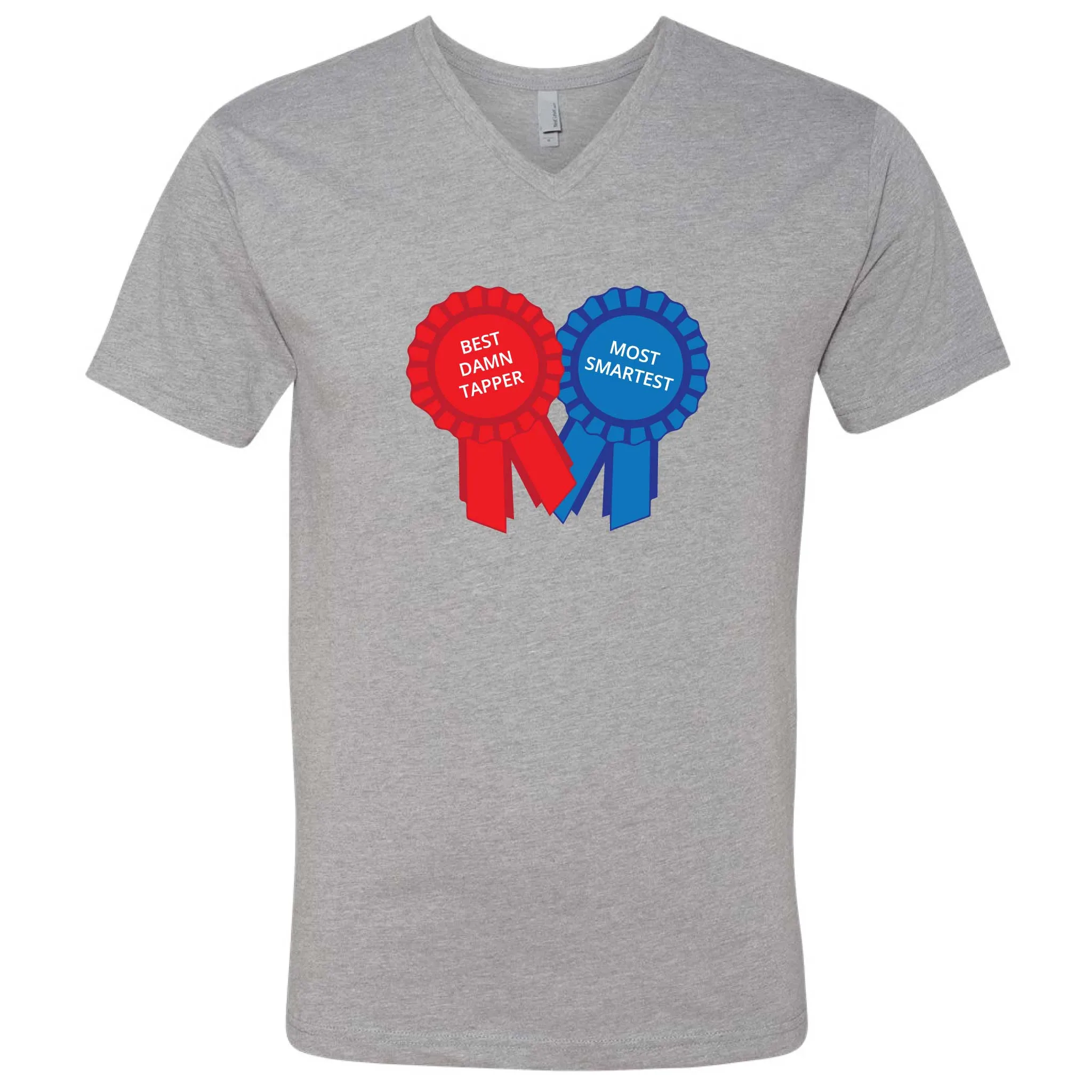 Best Damn Tapper, Most Smartest DDG Minnesota V-Neck T-Shirt