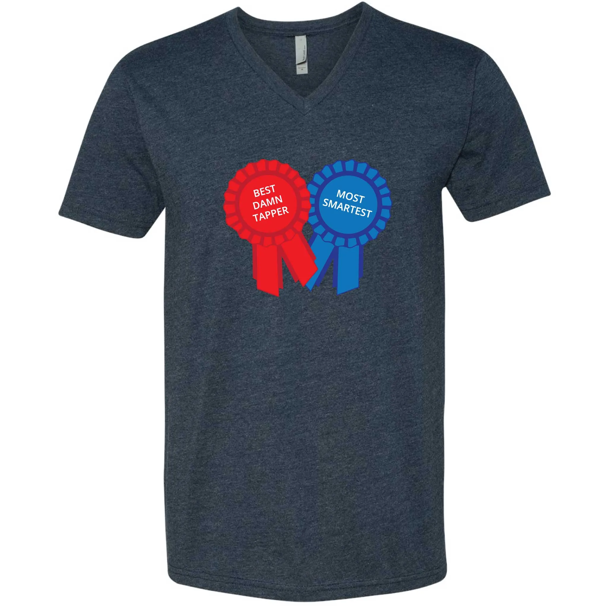 Best Damn Tapper, Most Smartest DDG Minnesota V-Neck T-Shirt