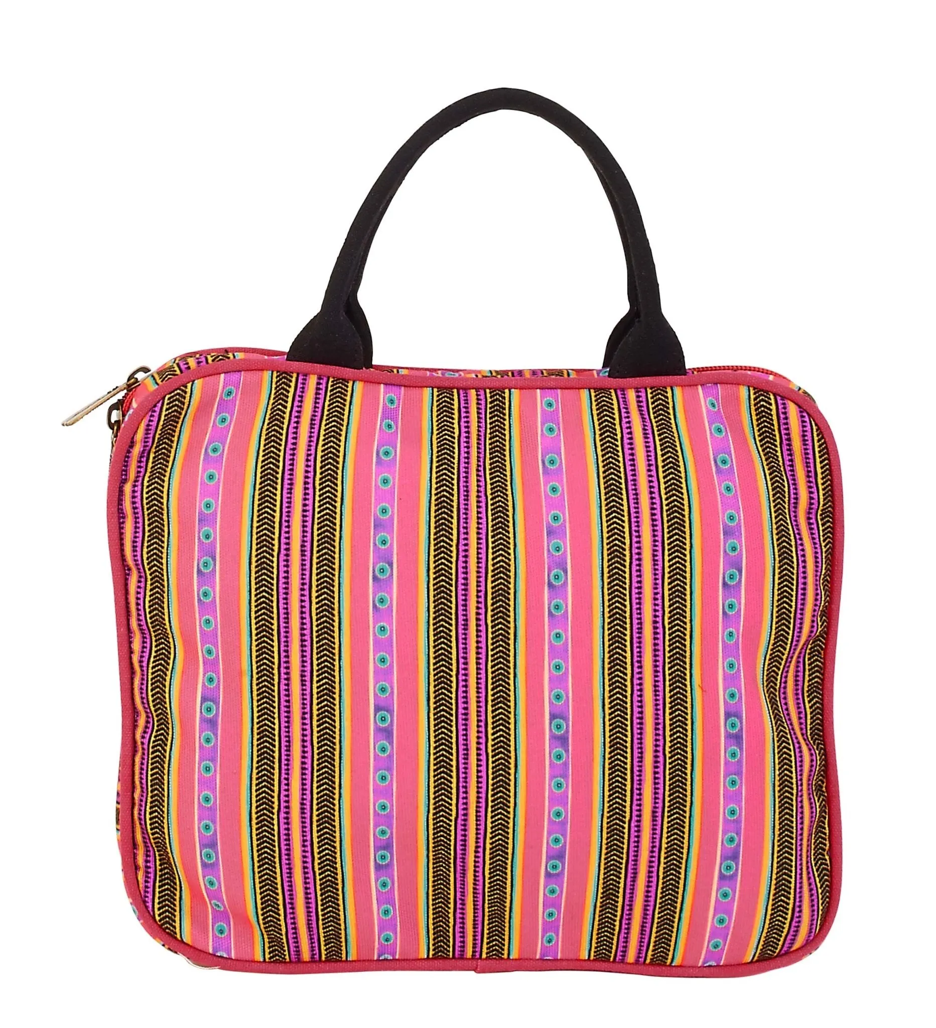 Blossoming Feline Travel Cosmetic Bag