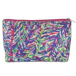 Blue Frond Travel Pouch