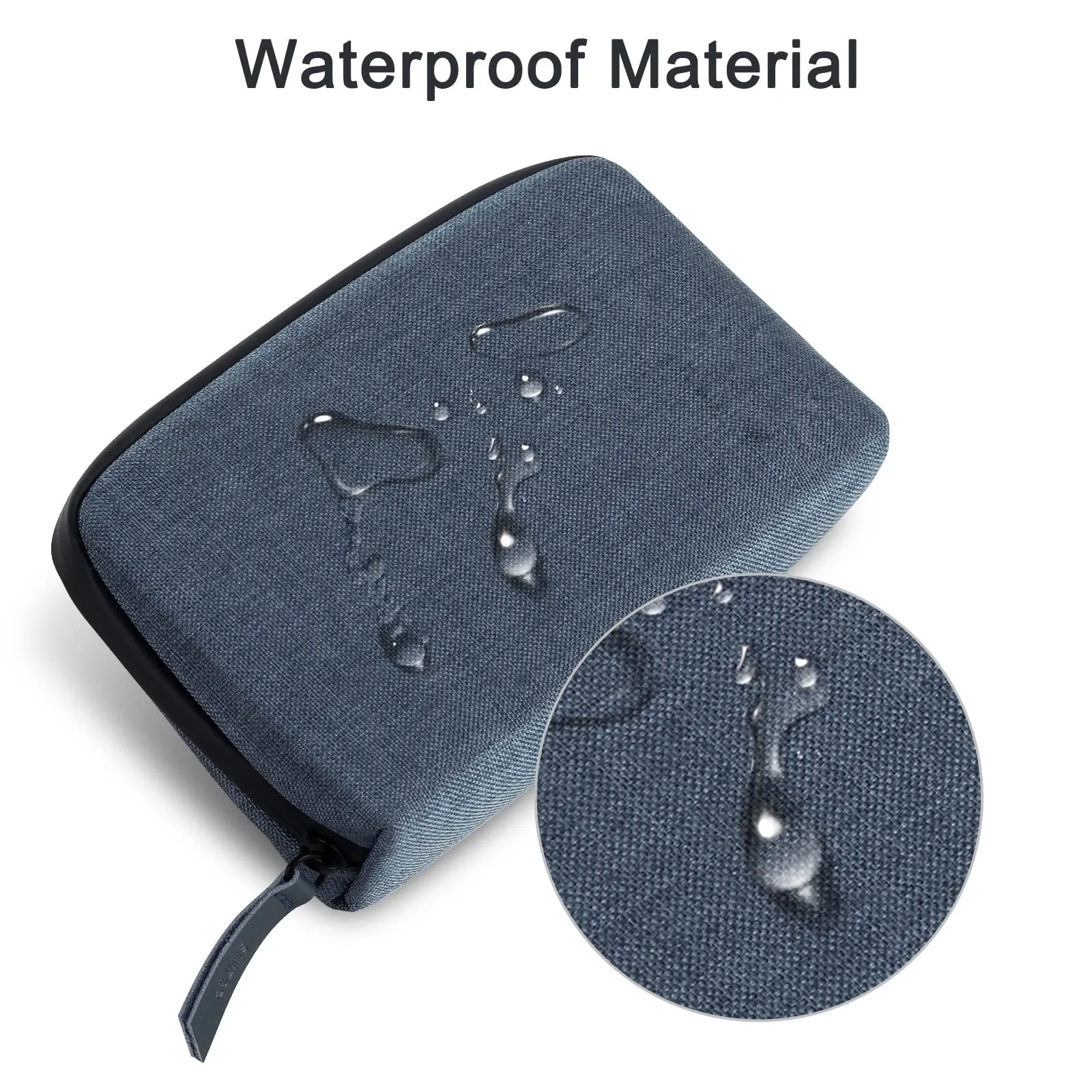 Cable organizer bag ,Waterproof cable organizer travel Electronic organizer on the go for USB