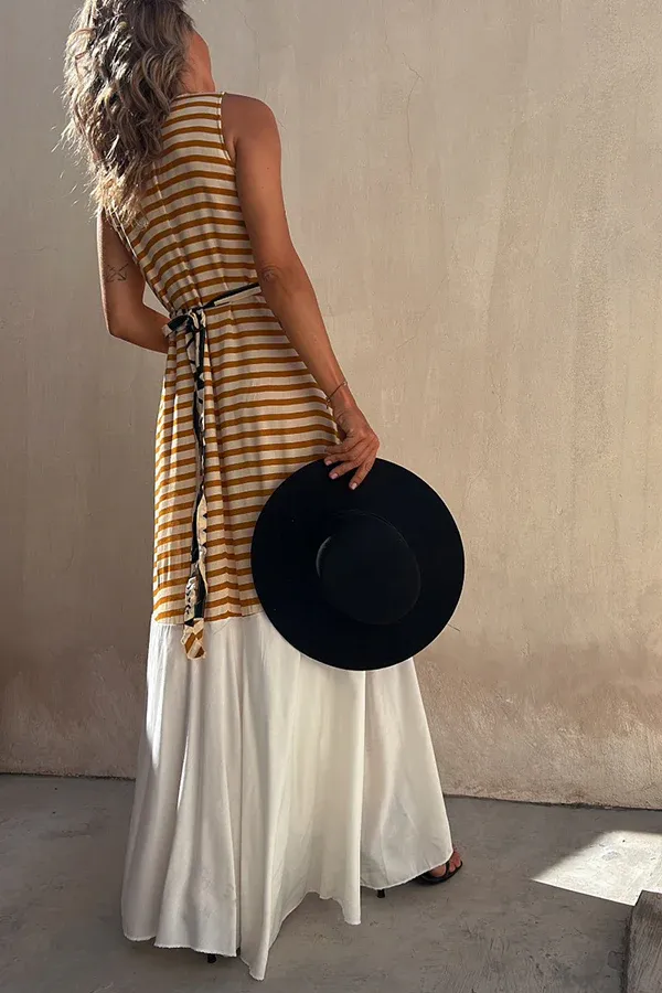 Cabo Dreams Ethnic Prints  A-line Maxi Dress