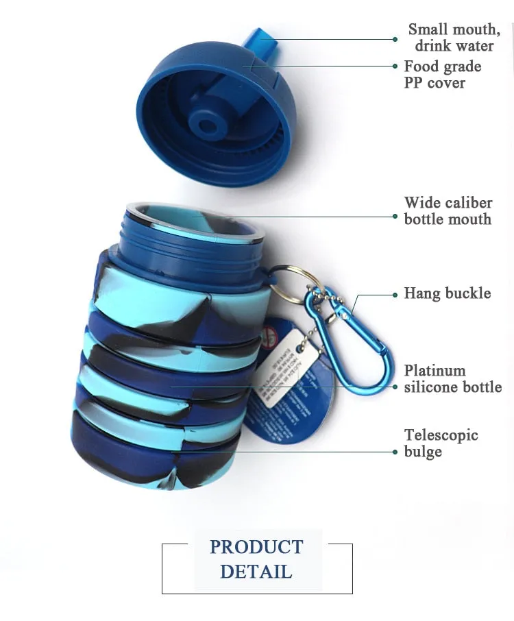 Camouflage Portable Water Bottle