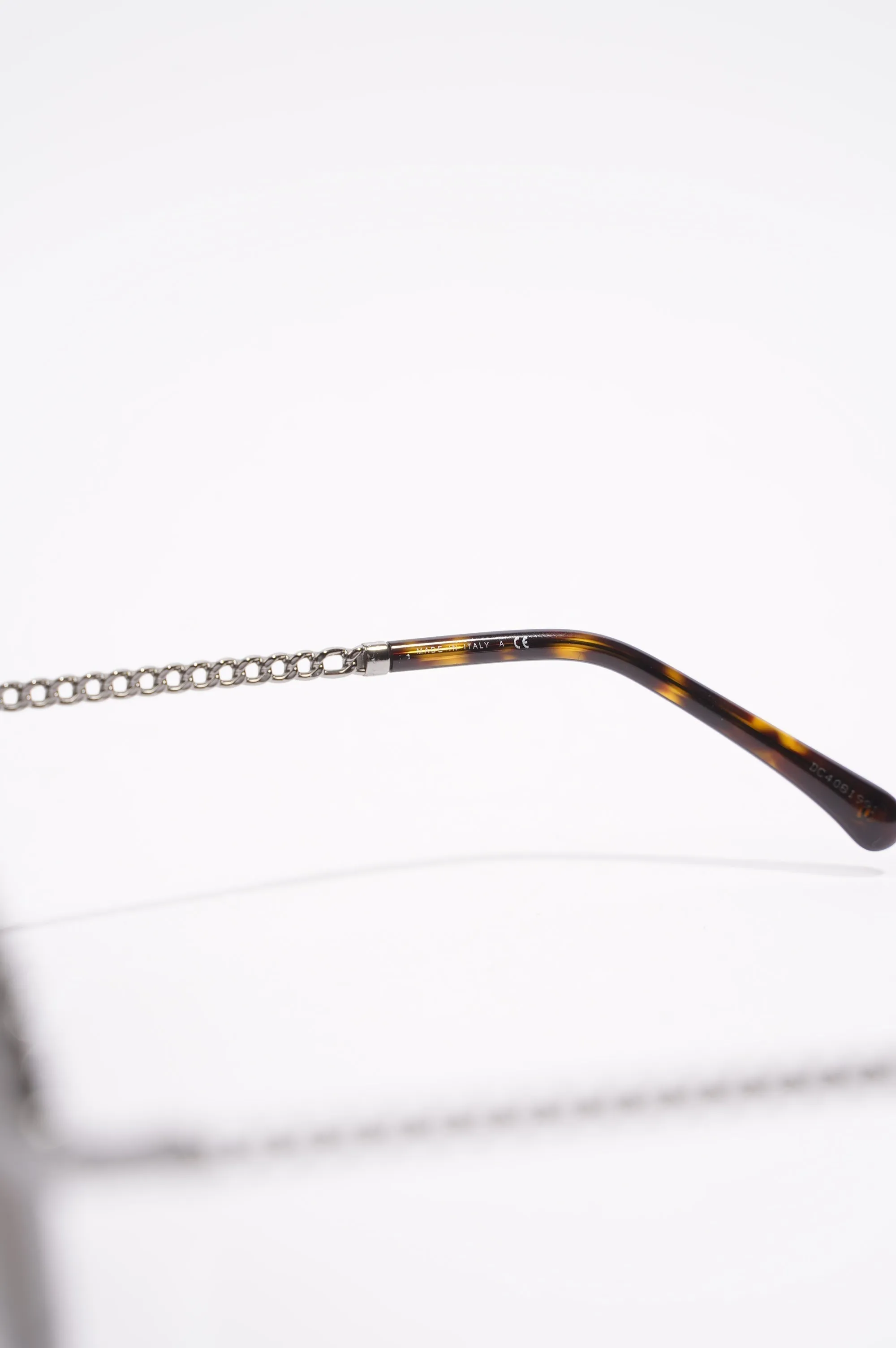 Chanel 4242 Sunglasses Black   Silver 135