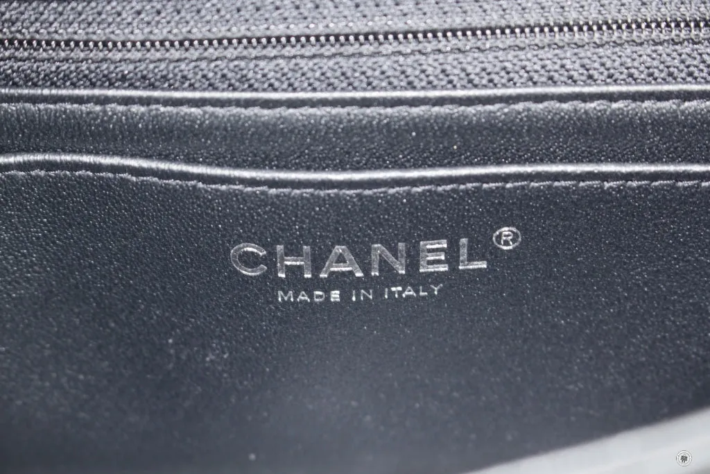 Chanel A69900 Y60594 CC Chervon  Black   94305 Lambskin 20CM Shoulder Bags Shw