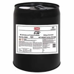 CRC 03009 3-36 Multi-Purpose Lubricant & Corrosion Inhibitor, 5 Gallon Pail (1 Pail)