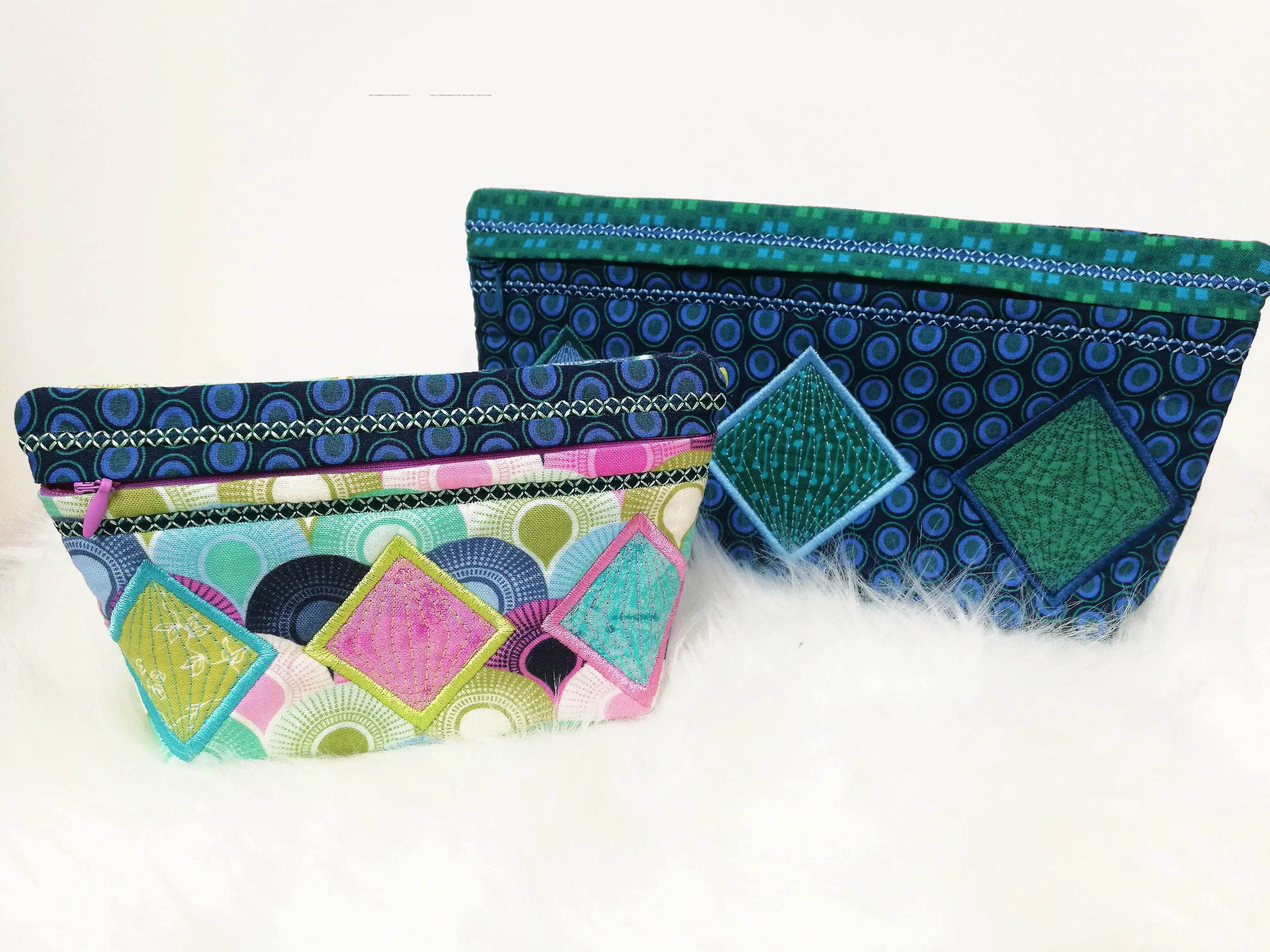 Diamonds Cosmetic Case 5x7 6x10