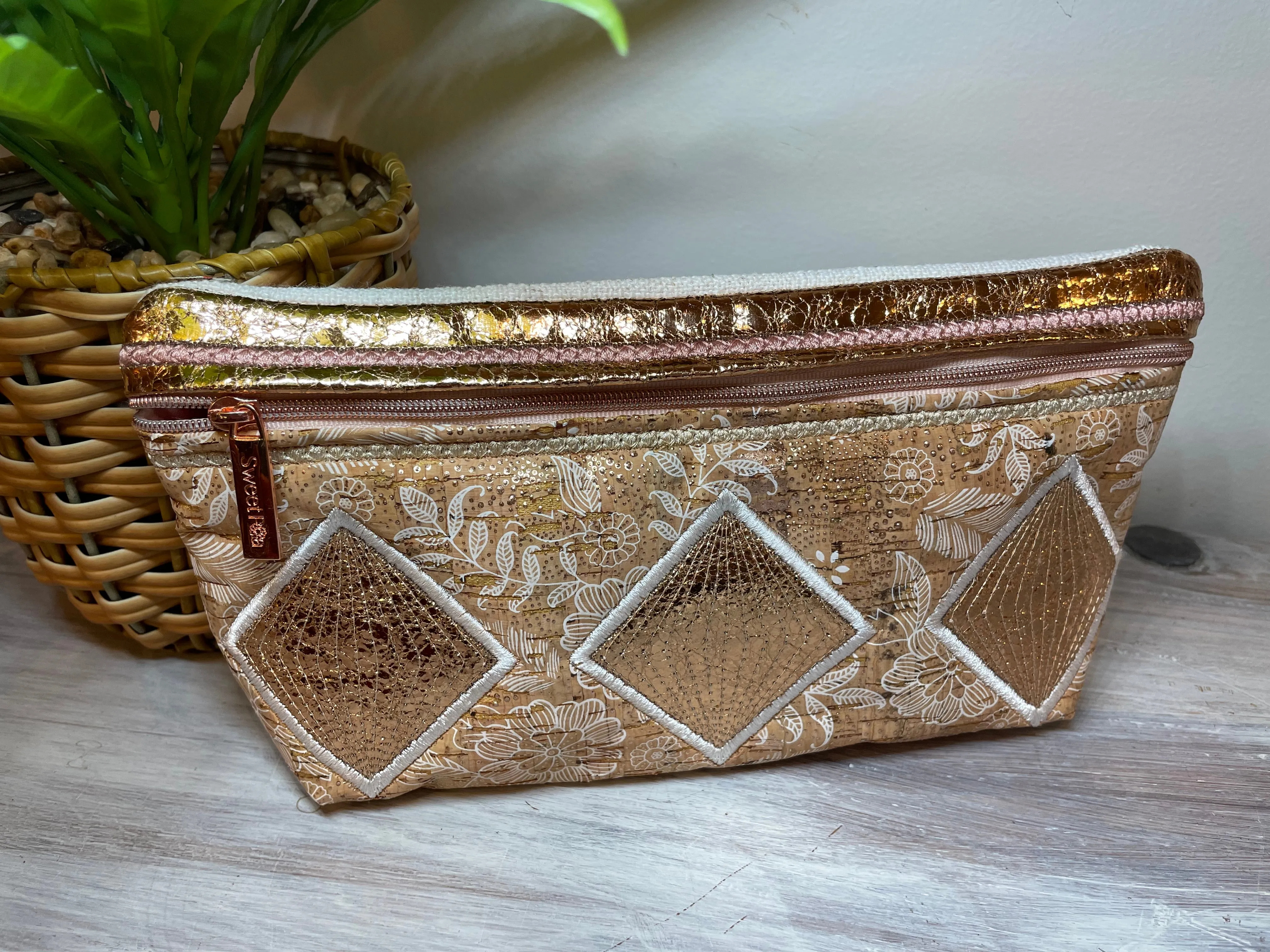 Diamonds Cosmetic Case 5x7 6x10