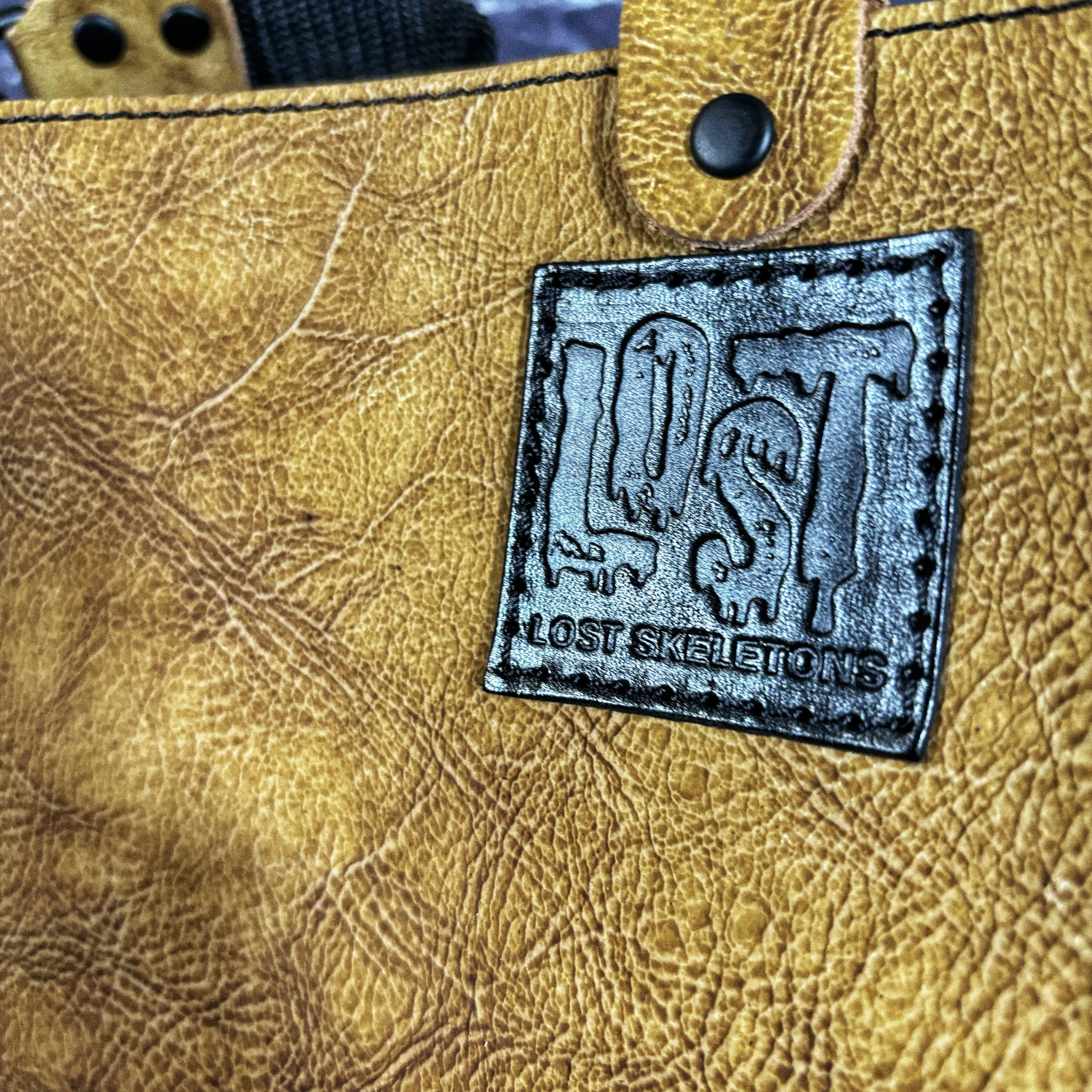 Dinosaur Skin Handmade Green Leather Crossbody Bag