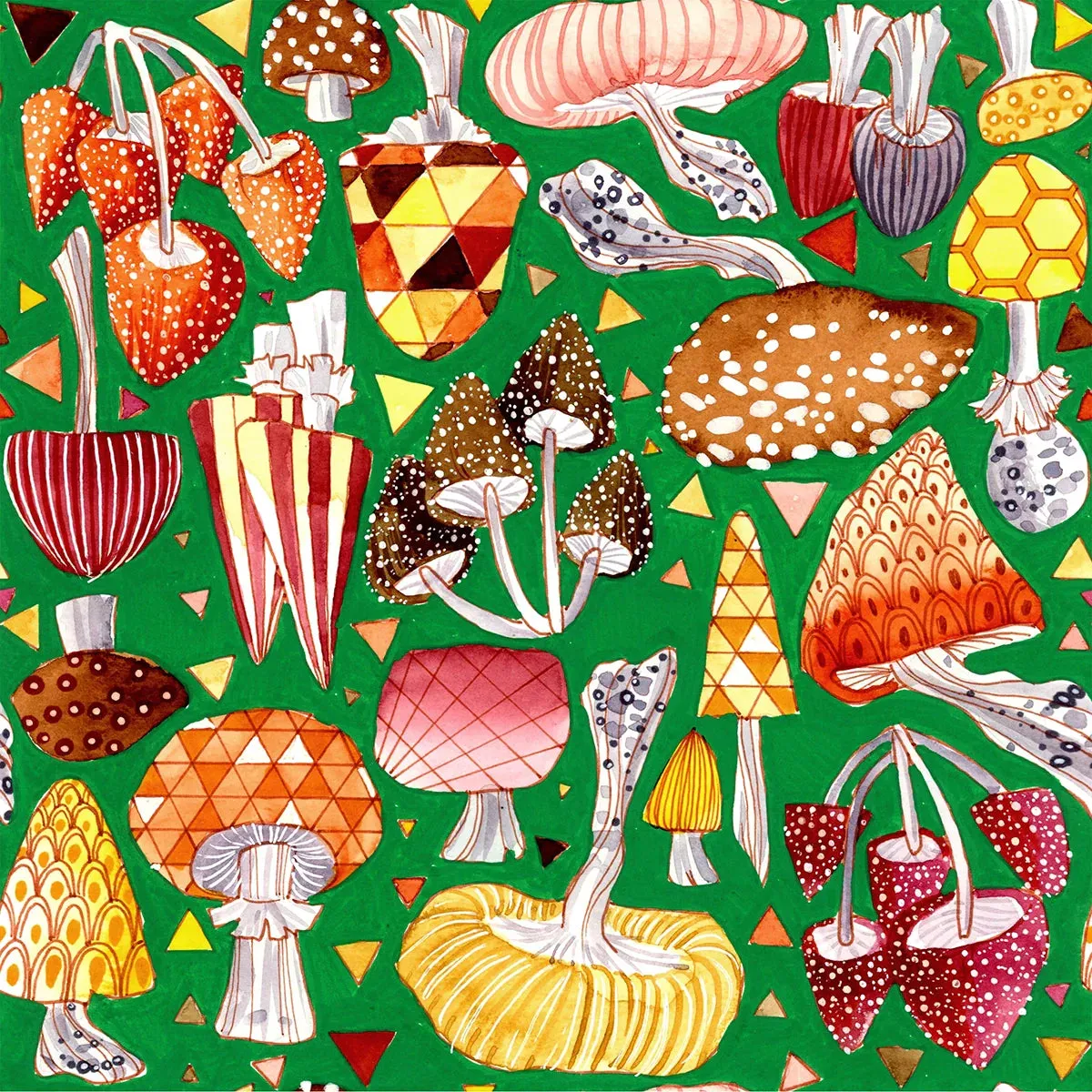Emerald Wonderland Mini Wet Bag