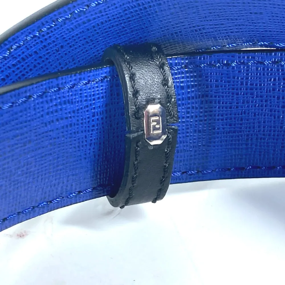 FENDI belt leather black monster