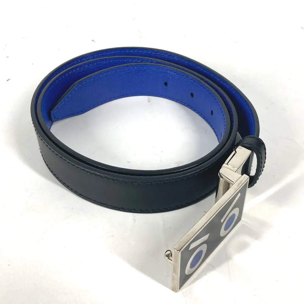 FENDI belt leather black monster