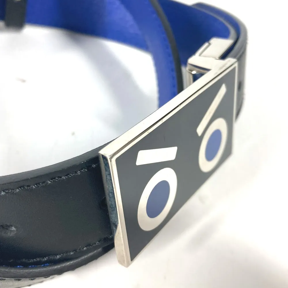 FENDI belt leather black monster