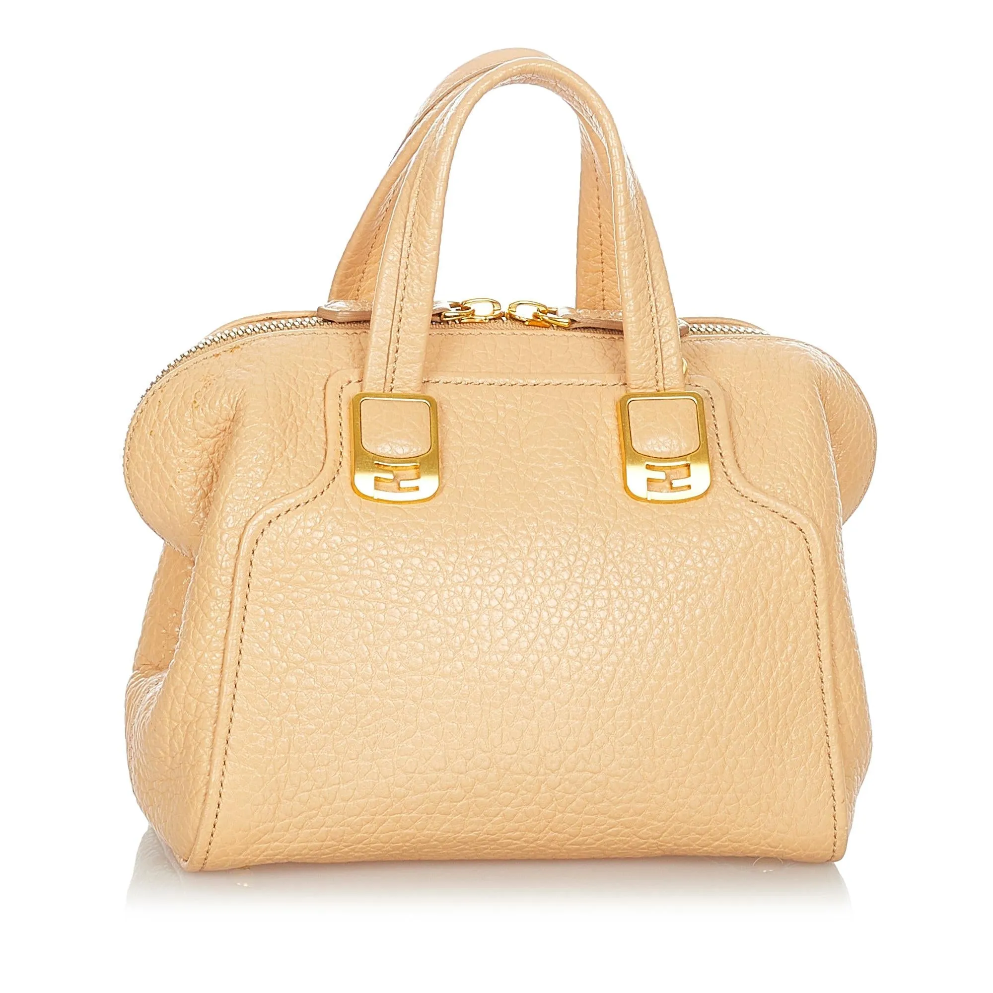 Fendi Chameleon Leather Satchel (SHG-23547)