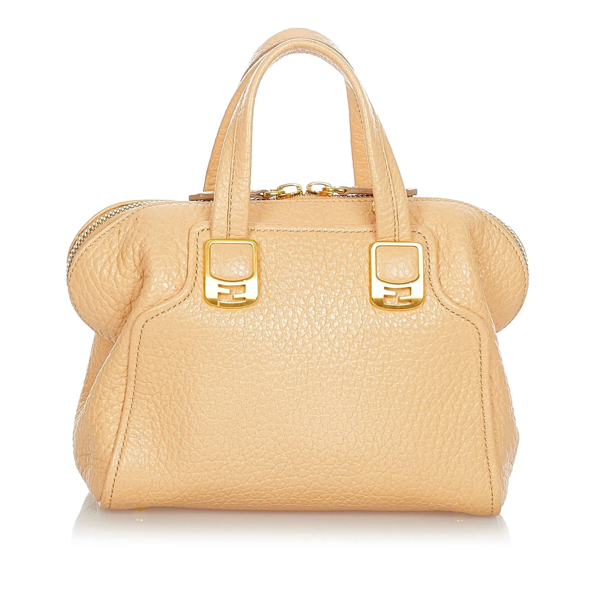 Fendi Chameleon Leather Satchel (SHG-23547)