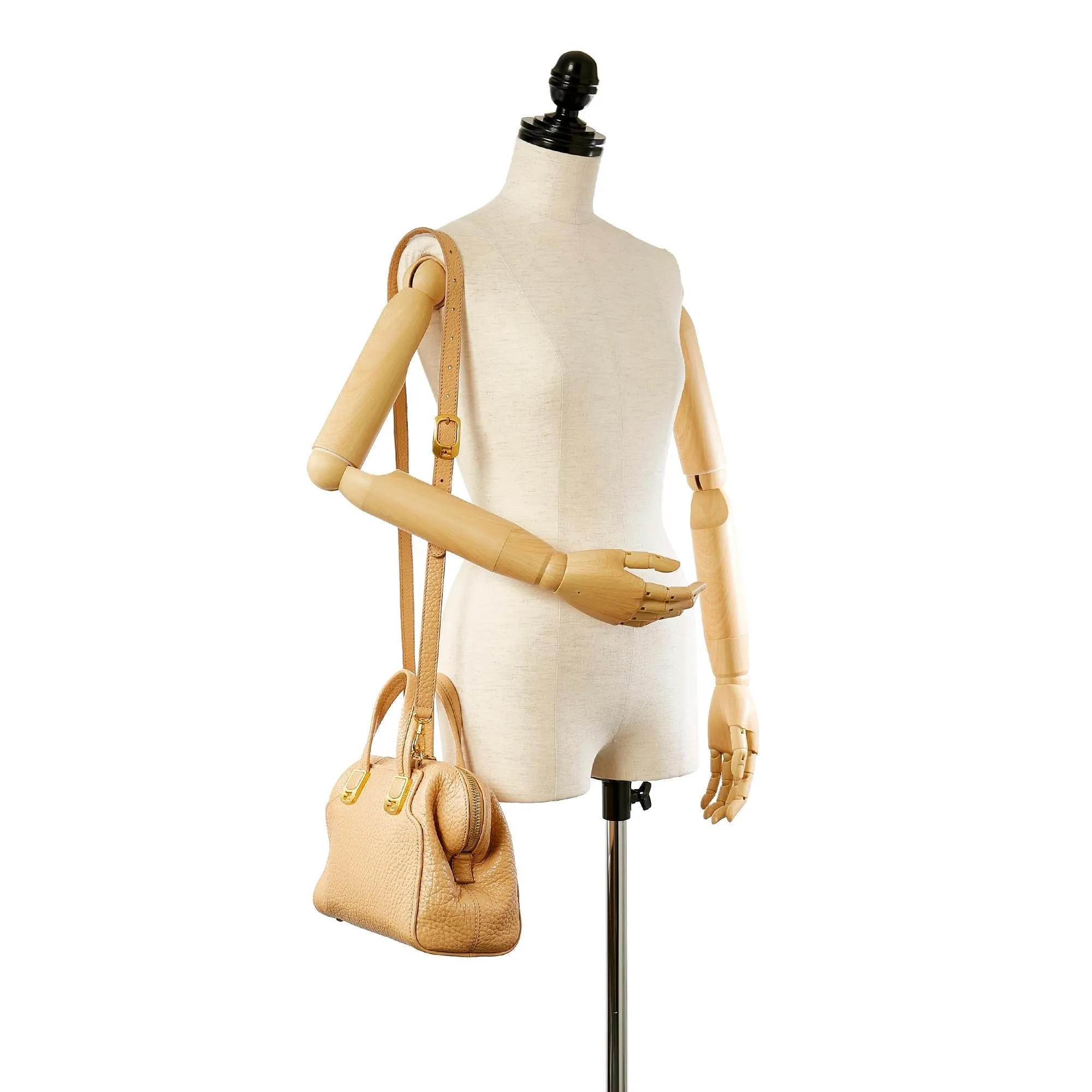 Fendi Chameleon Leather Satchel (SHG-23547)