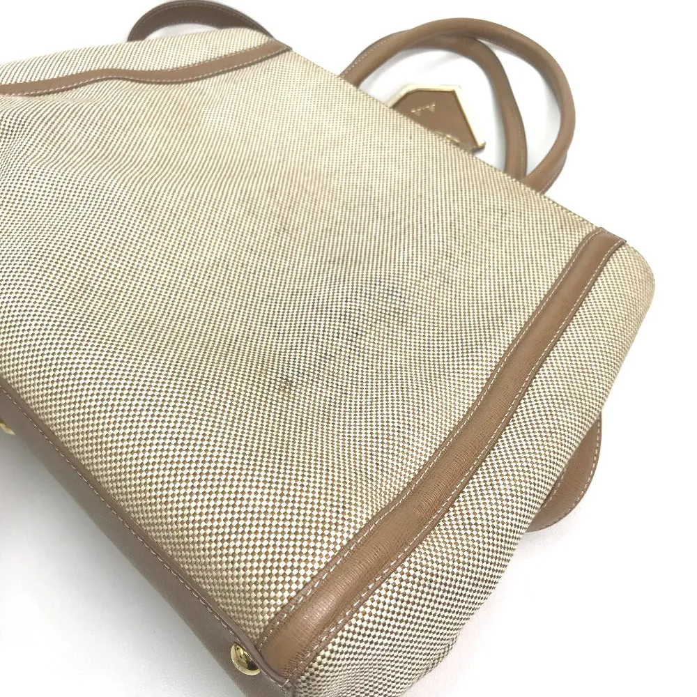 FENDI Handbag 8BH250 Canvas / leather Brown To joule Women Used