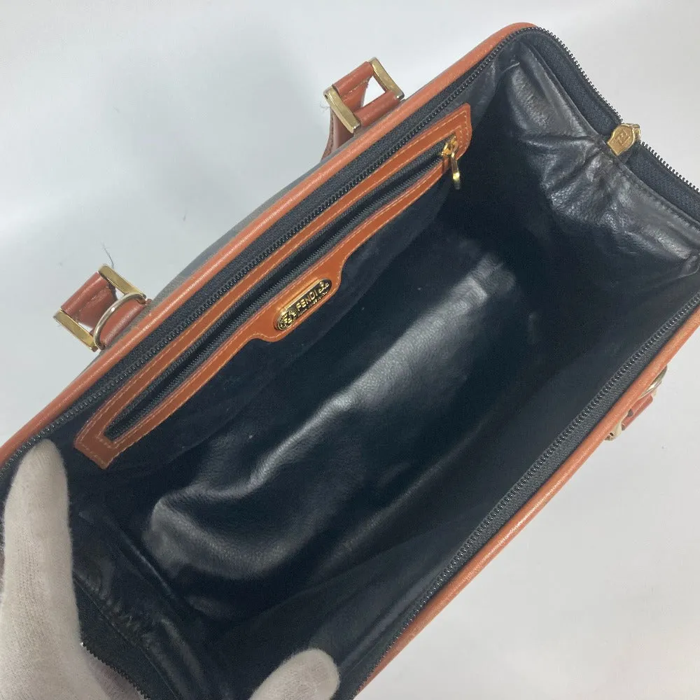 FENDI Handbag PVC / Leather green vintage Pecan Women Used