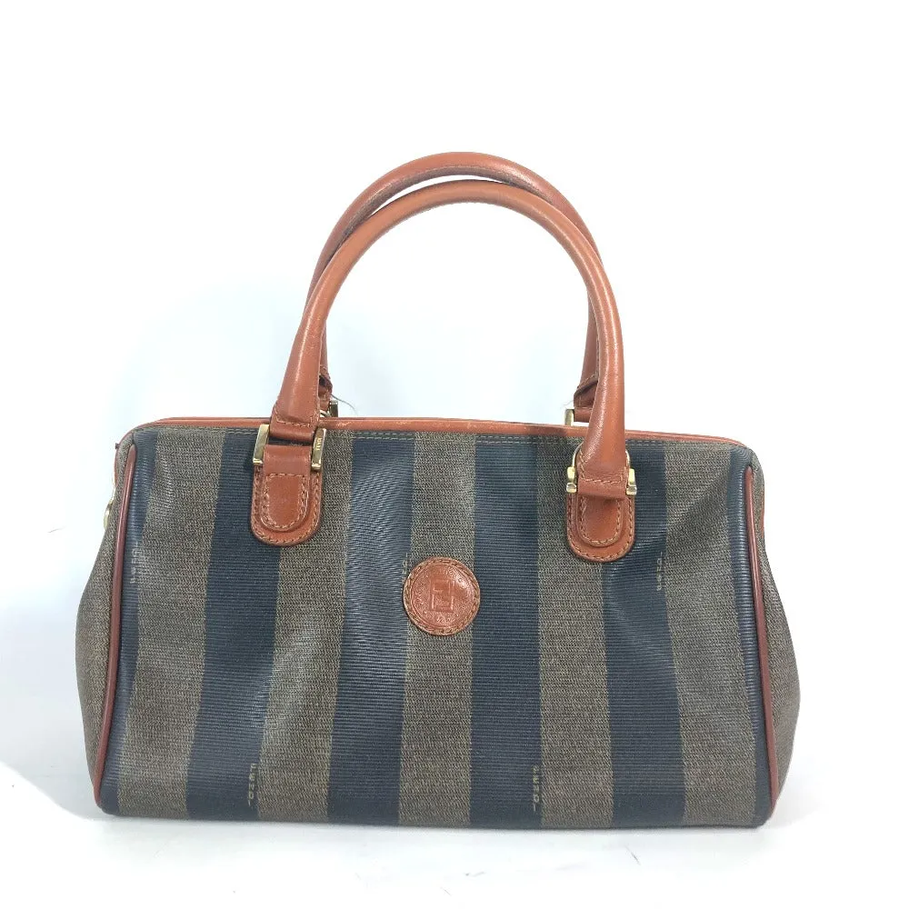 FENDI Handbag PVC / Leather green vintage Pecan Women Used
