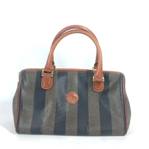 FENDI Handbag PVC / Leather green vintage Pecan Women Used