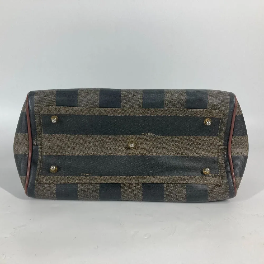 FENDI Handbag PVC / Leather green vintage Pecan Women Used