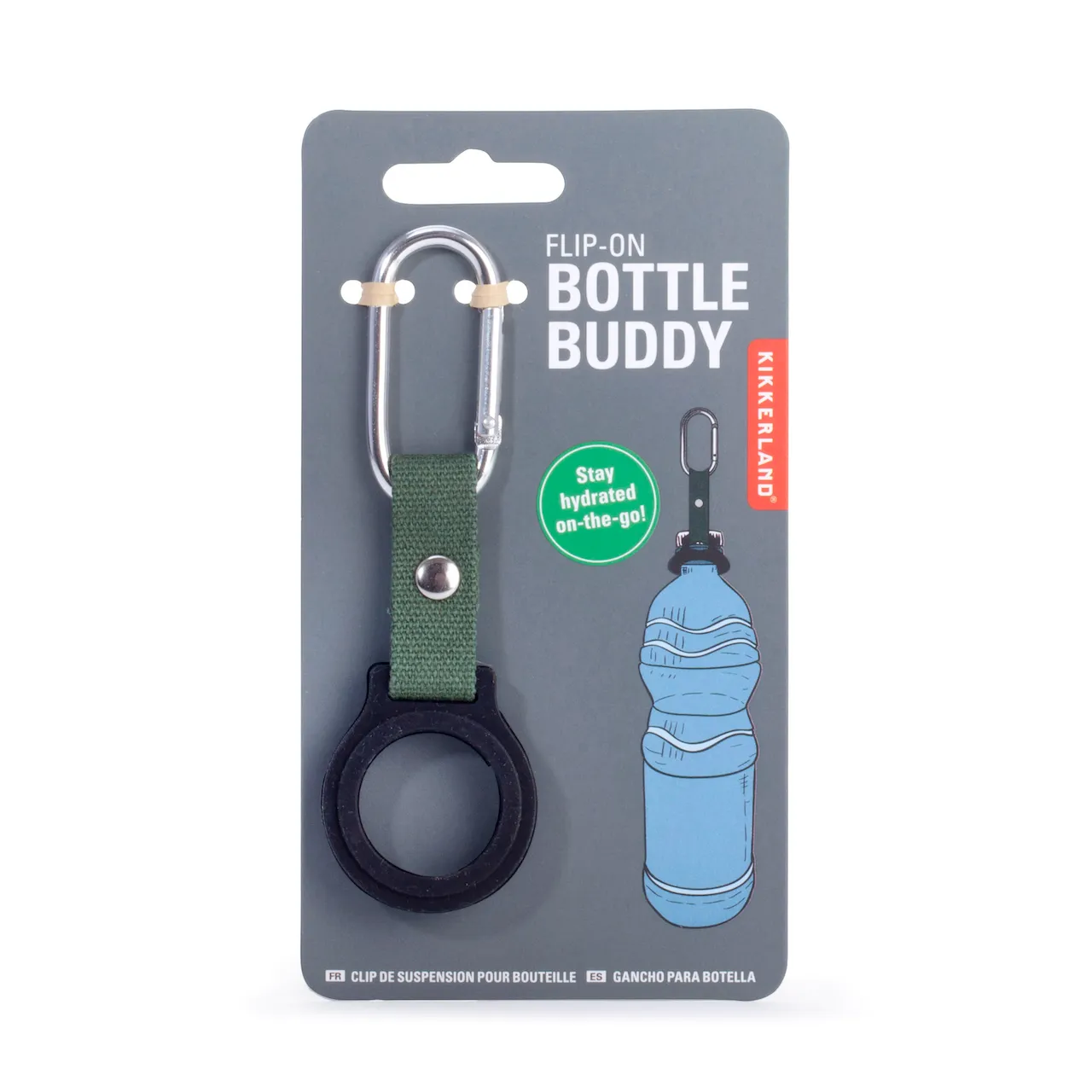 Flip-On Bottle Buddy Bottle Clip