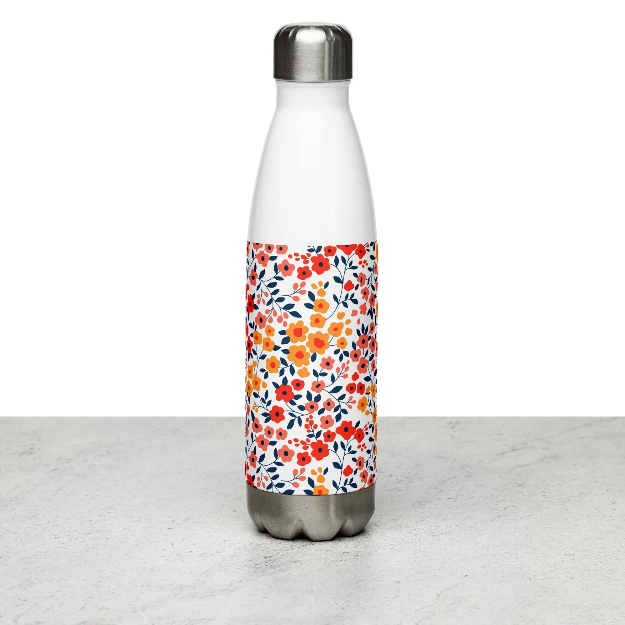Floral Warmth Water Bottle