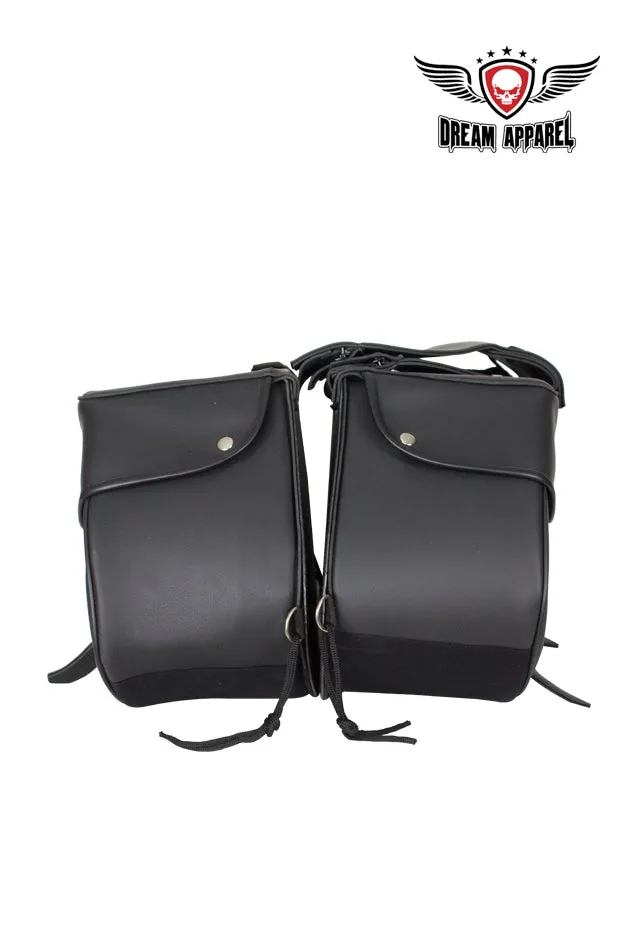 Genuine Leather Motorcycle Saddlebag