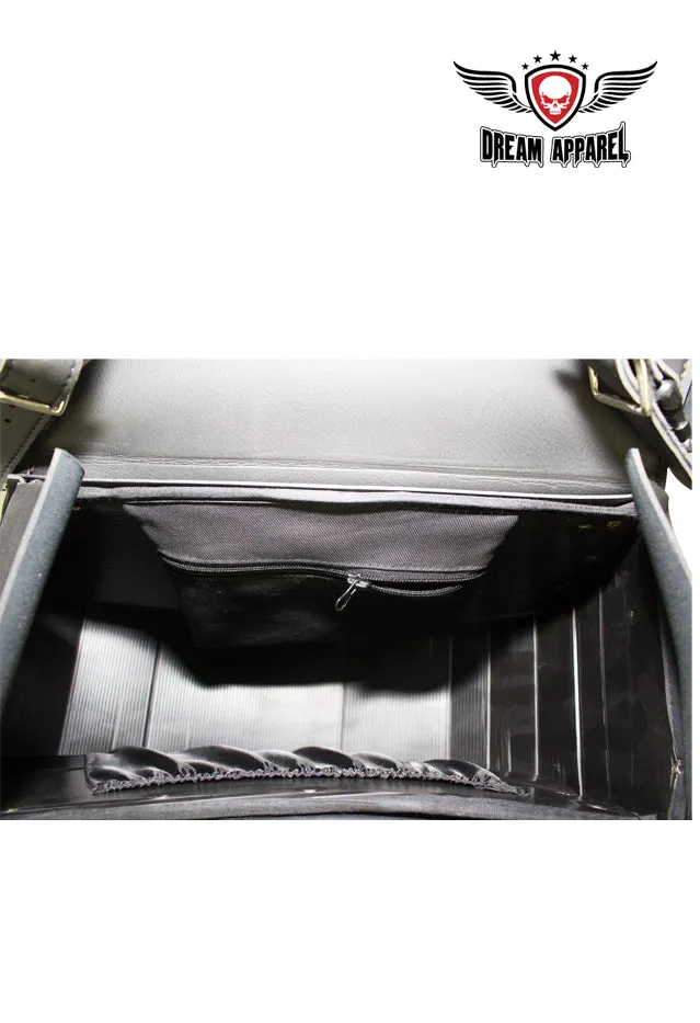 Genuine Leather Motorcycle Saddlebag