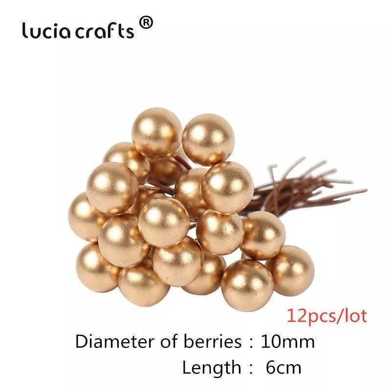 Gilded Floral DIY Craft Kit for Stunning Wedding & Event Decor