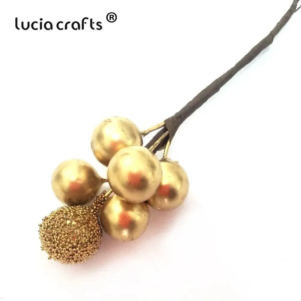 Gilded Floral DIY Craft Kit for Stunning Wedding & Event Decor