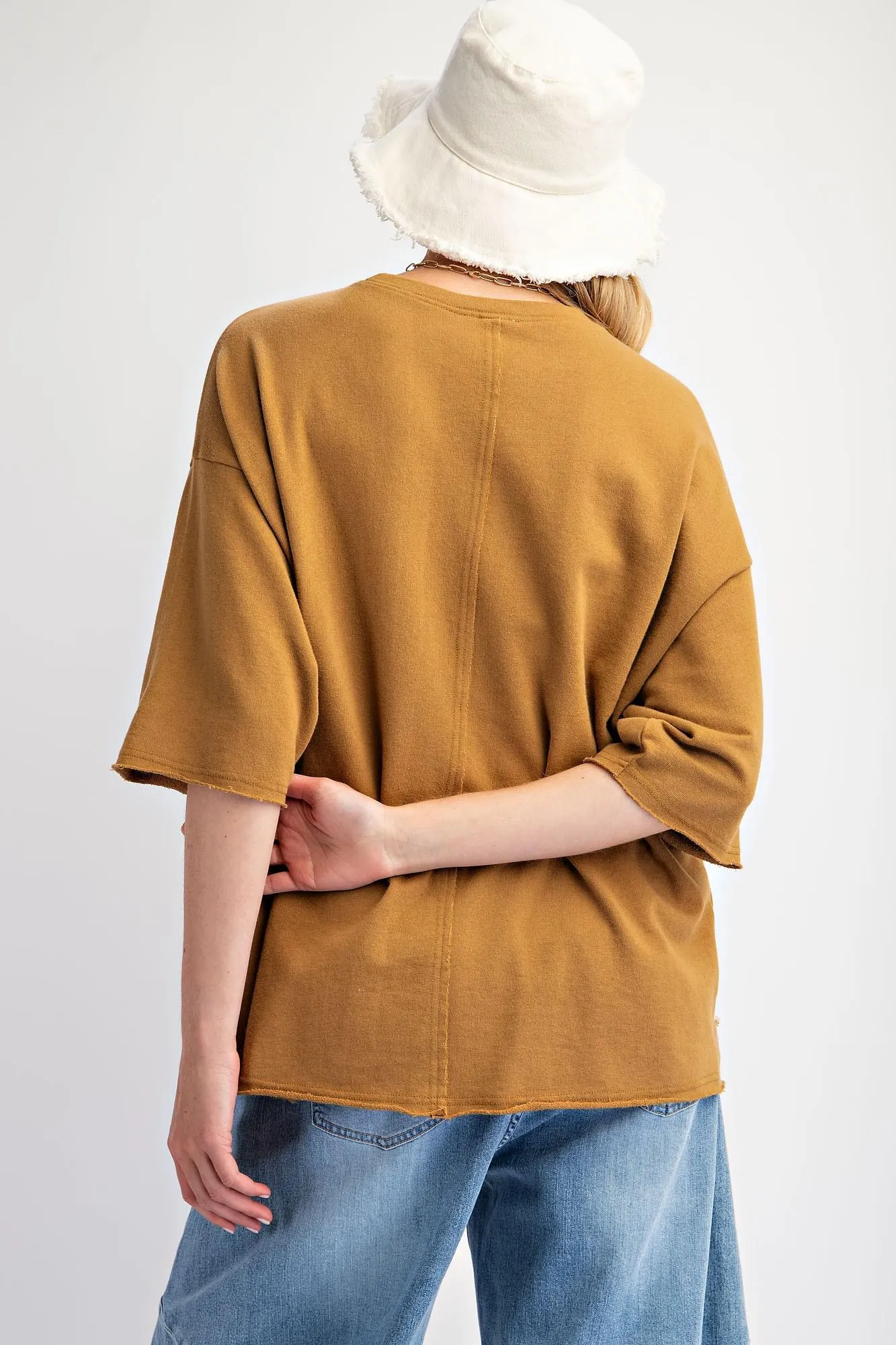 Golden Kiwi Peace Top
