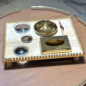 Golden Serving Dish MJ-2066