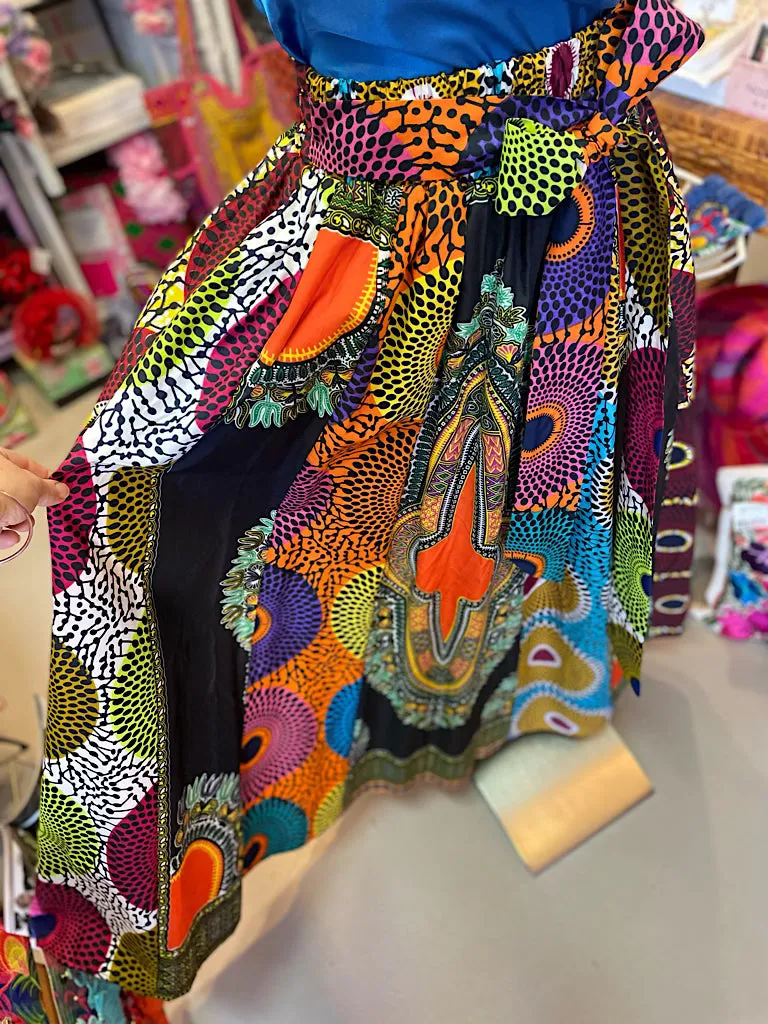 Gorgeous Ankara Long Skirt