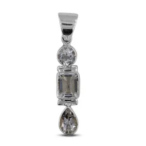 Gorgeous Clear Crystal Quartz Pendant