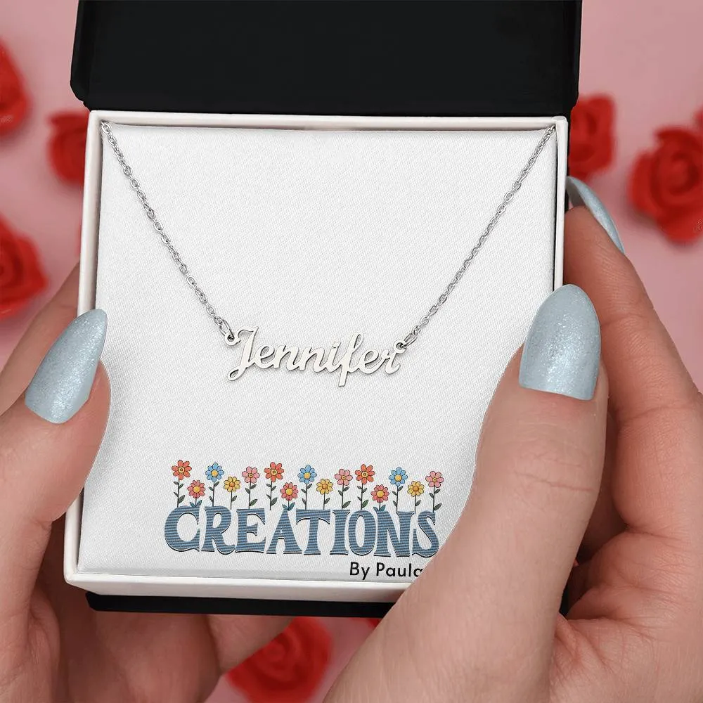 Gorgeous Custom Name Necklace!