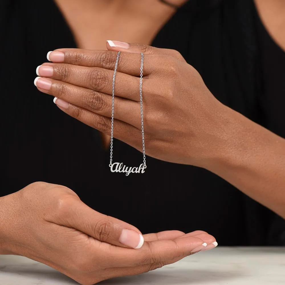 Gorgeous Custom Name Necklace!