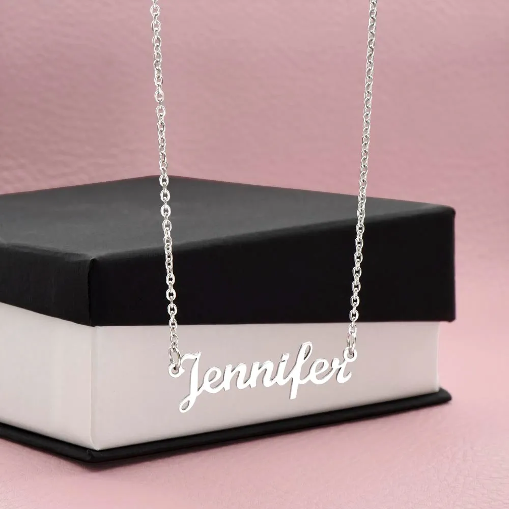 Gorgeous Custom Name Necklace!