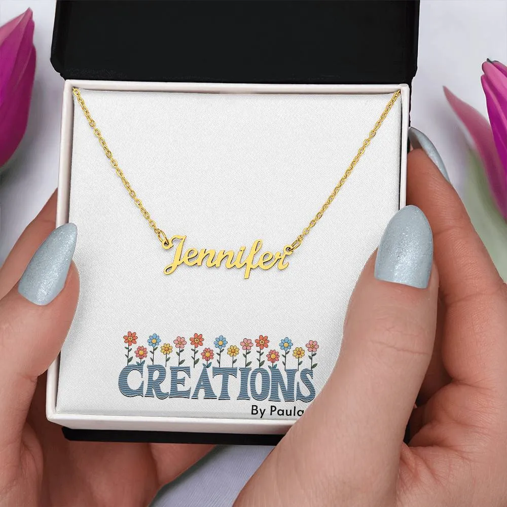 Gorgeous Custom Name Necklace!
