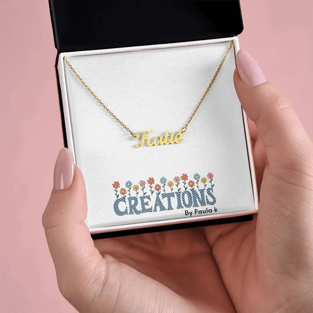Gorgeous Custom Name Necklace!