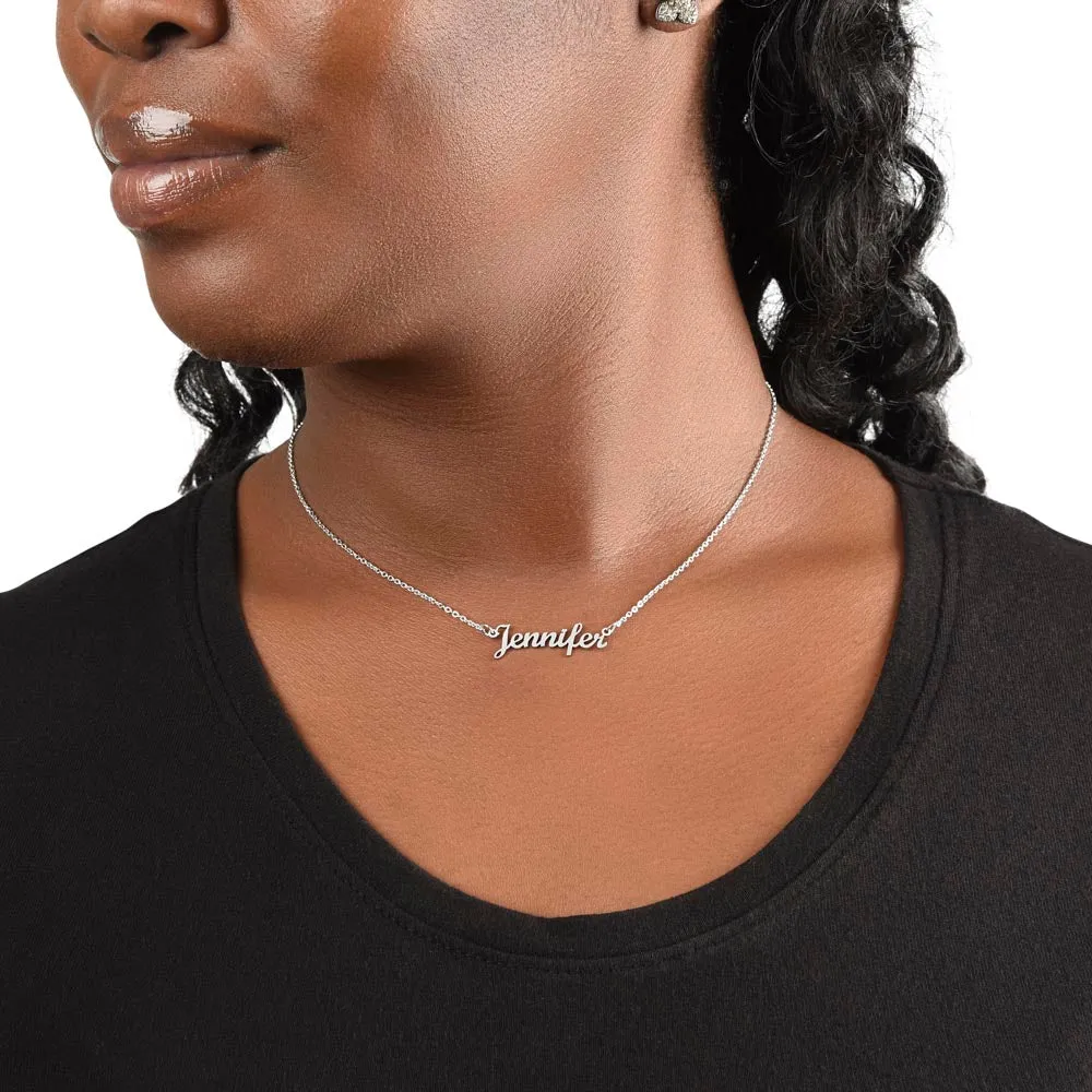 Gorgeous Custom Name Necklace!