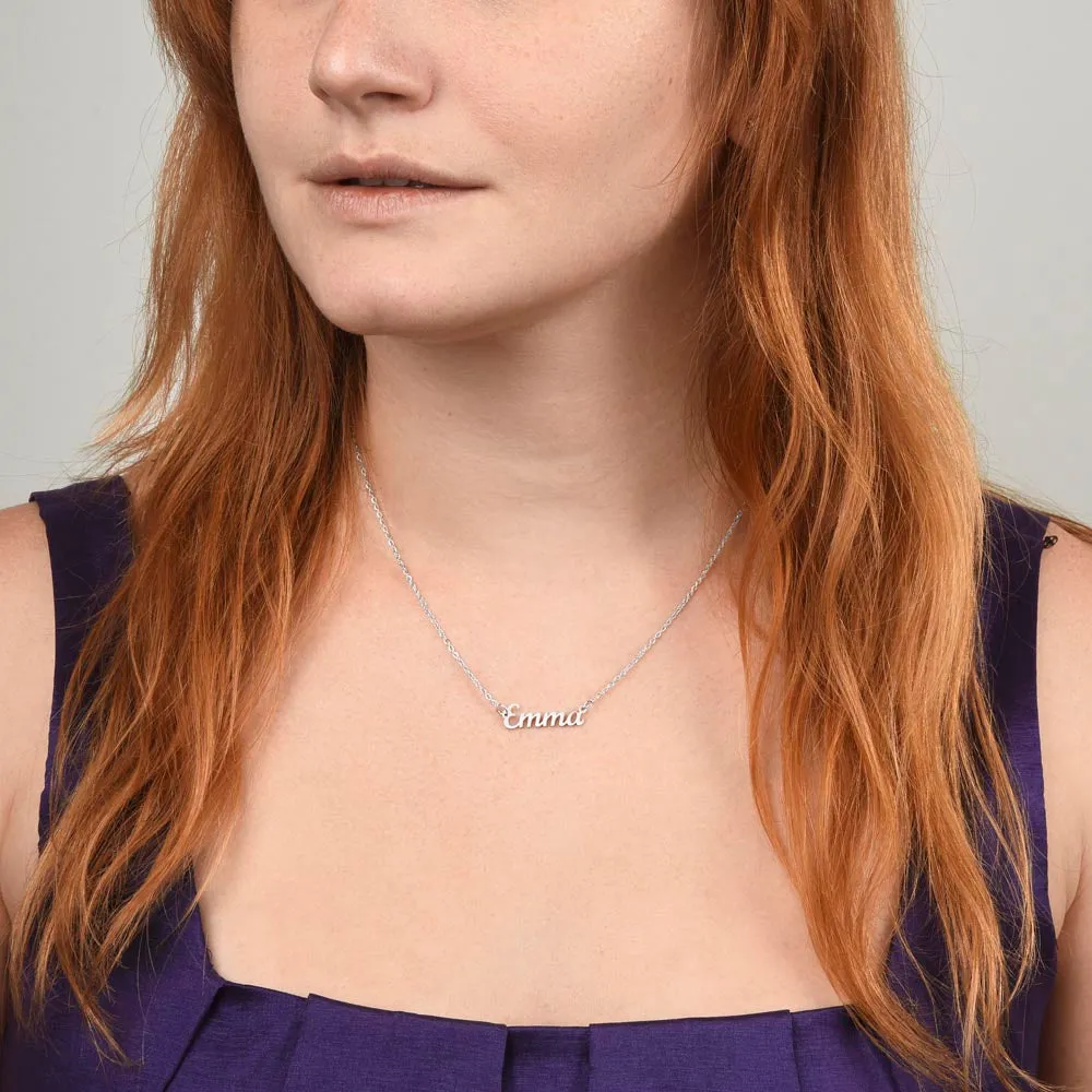 Gorgeous Custom Name Necklace!