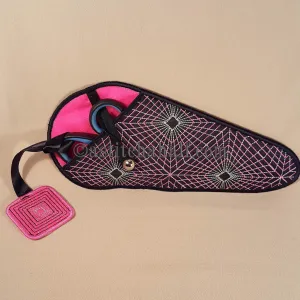 Gorgeous Geometric Scissor Cases with Fob